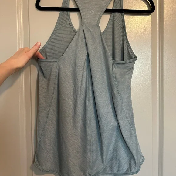 Lululemon Light Blue Tank Top - Picture 4 of 7